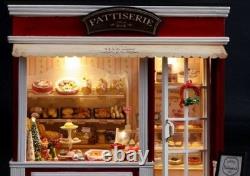 Dollhouse Miniature Handmade Kit Set Europe Travel Diary Bakery PT-ETJ03 Japan