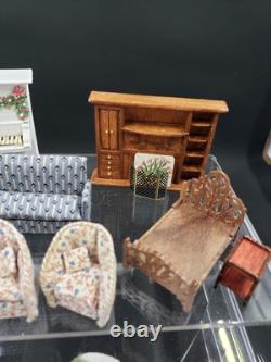 Dollhouse Miniature Small Scale LOT Artisan and Kit Made Pieces 148 Scale