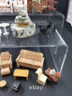 Dollhouse Miniature Small Scale LOT Artisan and Kit Made Pieces 148 Scale