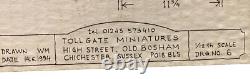 Dollhouse Miniature Toll gate Miniatures 2 Story Shop / Apartment Kit England