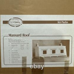 Dollhouse Miniature Vtg Sid Cooke Olde English Mansard Roof Kit Georgian House
