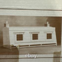 Dollhouse Miniature Vtg Sid Cooke Olde English Mansard Roof Kit Georgian House