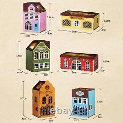 Dollhouse Miniature with Furniture DIY Miniature Doll House Kit with Dust Proof