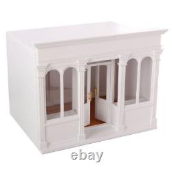 Dollhouse Miniaturel 112 House wooden European Room Box Empty Room Display Box