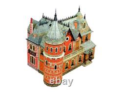 Dollhouse Miniatures DIY House KIT Victorian Style Constructor CARDBOARD GIFT