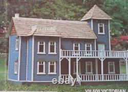 Dollhouse RARE 1980s DuraCraft Victorian Mansion Unassembled Doll House