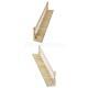 Dollhouse Staircase Straight Stair Case with Left +Right Hand Rail Pre-Assembled