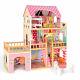 Dollhouse, Toy Family House with 7 pcs Furniture, Play Accessories Kid Girl Gift