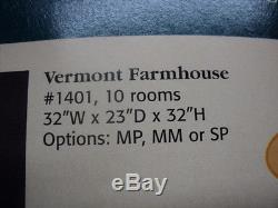 Dollhouse Vermont Farmhouse Kit #1401