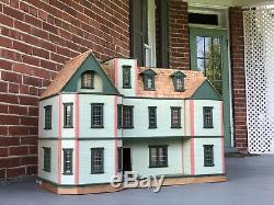 Dollhouse by Real Good Toys The Milled Plywood Bostonian Kit 90% Complete HUGE
