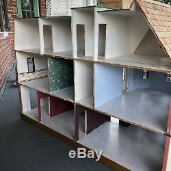 Dollhouse by Real Good Toys The Milled Plywood Bostonian Kit 90% Complete HUGE