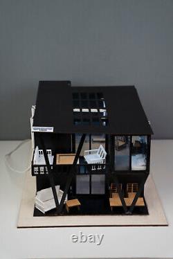 Dollhouse kit Miniature DIY Love Container Home with several accessories