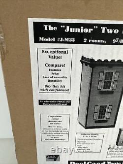 Dollhouse miniature 1/12 scale Real Good Toys Junior Two Room Addition Kit J-M33