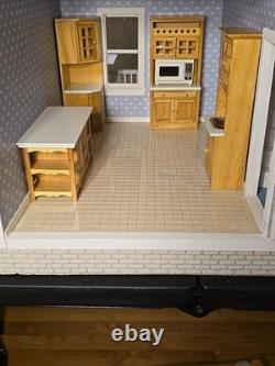 Dollhouse miniatures 112 5 Pc Kitchen Set Collectors Item
