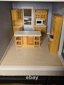 Dollhouse miniatures 112 5 Pc Kitchen Set Collectors Item