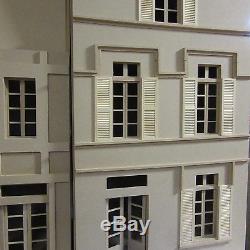 Dolls House 12th scale 4 Storeys High French House KIT by DHD