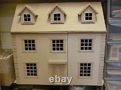 Dolls House 1/12 scale The Grange 6 room House Kit 30 wide 15 deep by DHD