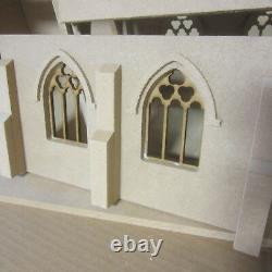 Dolls House 1/12 scale Village Church Kit Including Extension DHD039EX