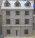 Dolls House 1/12th 8 room town house KIT 30 inches wide By Dolls House Direct