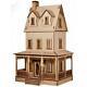 Dolls House Abriana American Country Cottage Flat Pack Kit Laser Cut 124 Scale