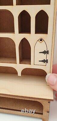 Dolls House Apothecary, Medicine, Herbalist Cabinet Kit 112 Scale, Pigeon Holes