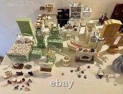 Dolls House Furniture Bundle Accessories Lighting Kit Job Lot