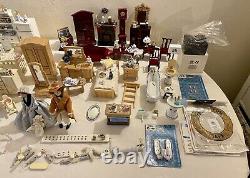 Dolls House Furniture Bundle Accessories Lighting Kit Job Lot