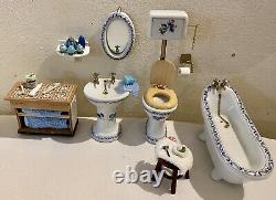 Dolls House Furniture Bundle Accessories Lighting Kit Job Lot
