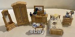 Dolls House Furniture Bundle Accessories Lighting Kit Job Lot