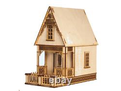 Dolls House Little Ann Victorian Cottage Laser Cut 124 Half Scale Flat Pack Kit