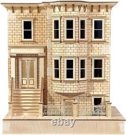 Dolls House Park Ave. Grand Mansion Half Inch 124 Scale Laser Cut Flat Pack Kit