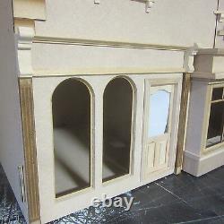 Dolls House York St row of 3 Shops with 6 Rooms above 1/12 scale kit