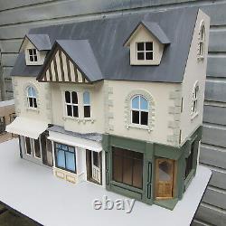 Dolls House York St row of 3 Shops with 6 Rooms above 1/12 scale kit