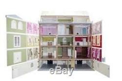Downton Manor Dolls House & Basement Large Flat Pack Mansion Collector's MDF Kit