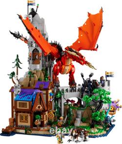Dungeons Dragons Red Dragon Tale 3745PCS Castle Dragon Building Blocks Set
