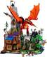 Dungeons Dragons Red Dragon Tale 3745PCS Castle Dragon Building Blocks Set