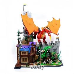 Dungeons Dragons Red Dragon Tale 3745PCS Castle Dragon Building Blocks Set