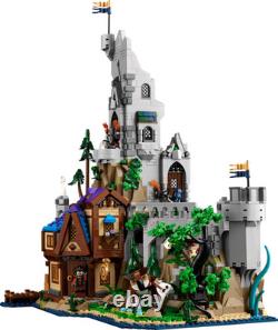 Dungeons Dragons Red Dragon Tale 3745PCS Castle Dragon Building Blocks Set