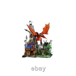 Dungeons Dragons Red Dragon Tale 3745PCS Castle Dragon Building Blocks Set