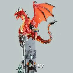 Dungeons Dragons Red Dragon Tale 3745PCS Castle Dragon Building Blocks Set