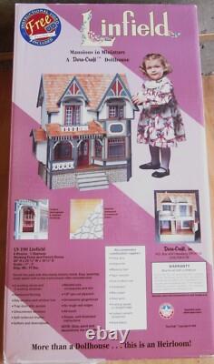DuraCraft Linfield Mansions in Miniature Dollhouse Kit NRFB Vintage to Build