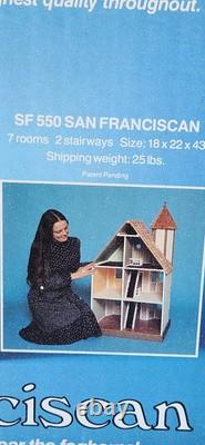 Dura-Craft 550 Mini Mansion San Franciscan Doll House Made in USA NEW in Box
