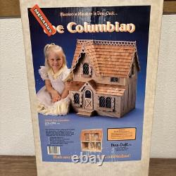 Dura Craft CB150 The Columbian Dollhouse Wooden Cottage Build It Yourself NEW