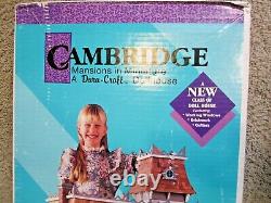 Dura Craft Cambridge Wooden Dollhouse Kit CA 750 1991 Vintage NEW ORIGINAL BOX