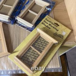 Dura Craft FH-505 Farmhouse Dollhouse 112 Scale Wood Kit 8 Rooms Miniatures