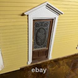 Dura Craft FH-505 Farmhouse Dollhouse 112 Scale Wood Kit 8 Rooms Miniatures