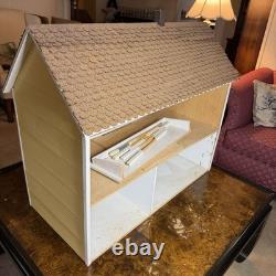 Dura Craft FH-505 Farmhouse Dollhouse 112 Scale Wood Kit 8 Rooms Miniatures