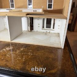 Dura Craft FH-505 Farmhouse Dollhouse 112 Scale Wood Kit 8 Rooms Miniatures