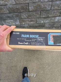 Dura-Craft Farmhouse Dollhouse Kit. FH500. 1970s