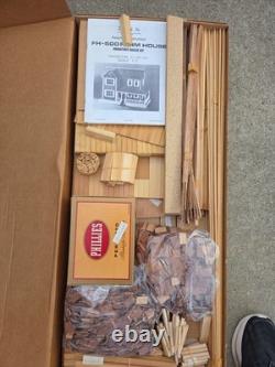 Dura-Craft Farmhouse Dollhouse Kit. FH500. 1970s